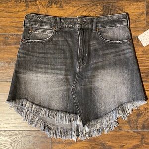 Free People Bailey Denim Mini Skirt